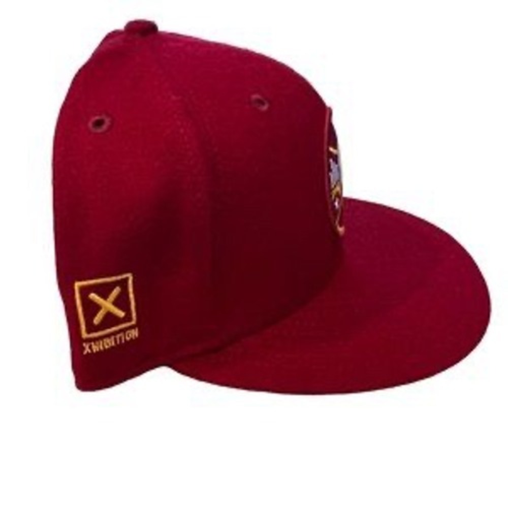 New Era Hat NBA Cleveland All Star Game 59FIFTY Fitted 7 5/8 Cardinal Red NEW - Picture 5 of 9